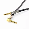 Cable Guitar 3FT 6FT 10FT 15FT 20FT Gold Plated 6.35mm Mono Jack 1/4" TS Cable Unbalanced Guitar Instrument Patch Cable