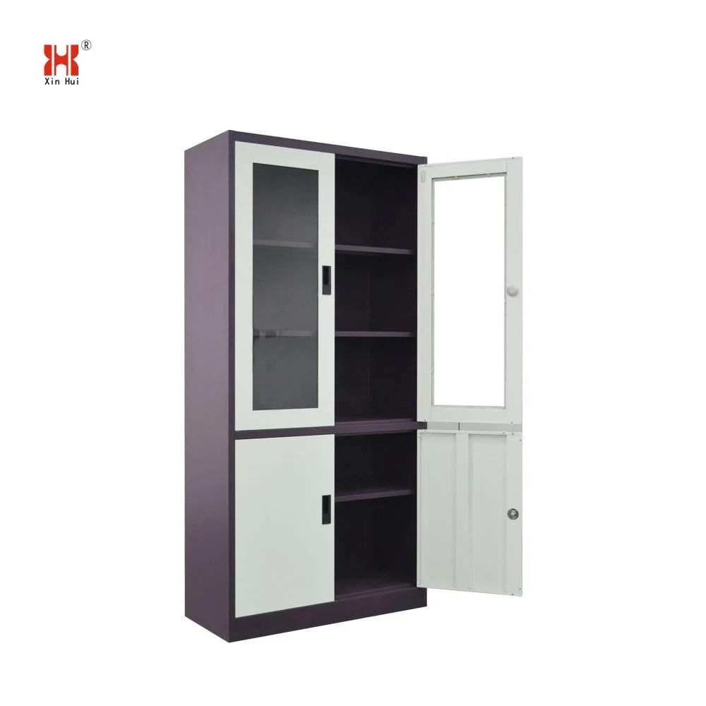 Durable Glass Door Display Stainless Steel New Design