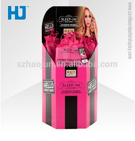 Cardboard Salon Hair Display StandDisplay Stands For Beauty Products Cardboard Salon Hair Display StandDisplay Stands For Beauty Products