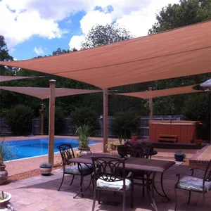 Image of 2m *3 m Waterproof Sun Shade Sail Garden Patio Canopy Awning