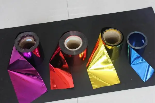 
Coloful Aluminum Polyester Film metallized PET Film Polyethylene Terephthalate 