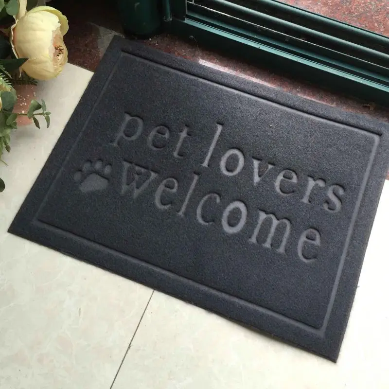 Rubber Waterhog Water Guard Dog Shaped Door Mat Buy Dog Shaped