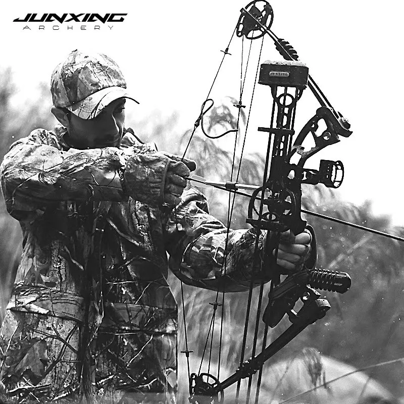 Camo RH 30-55lbs compound bow and