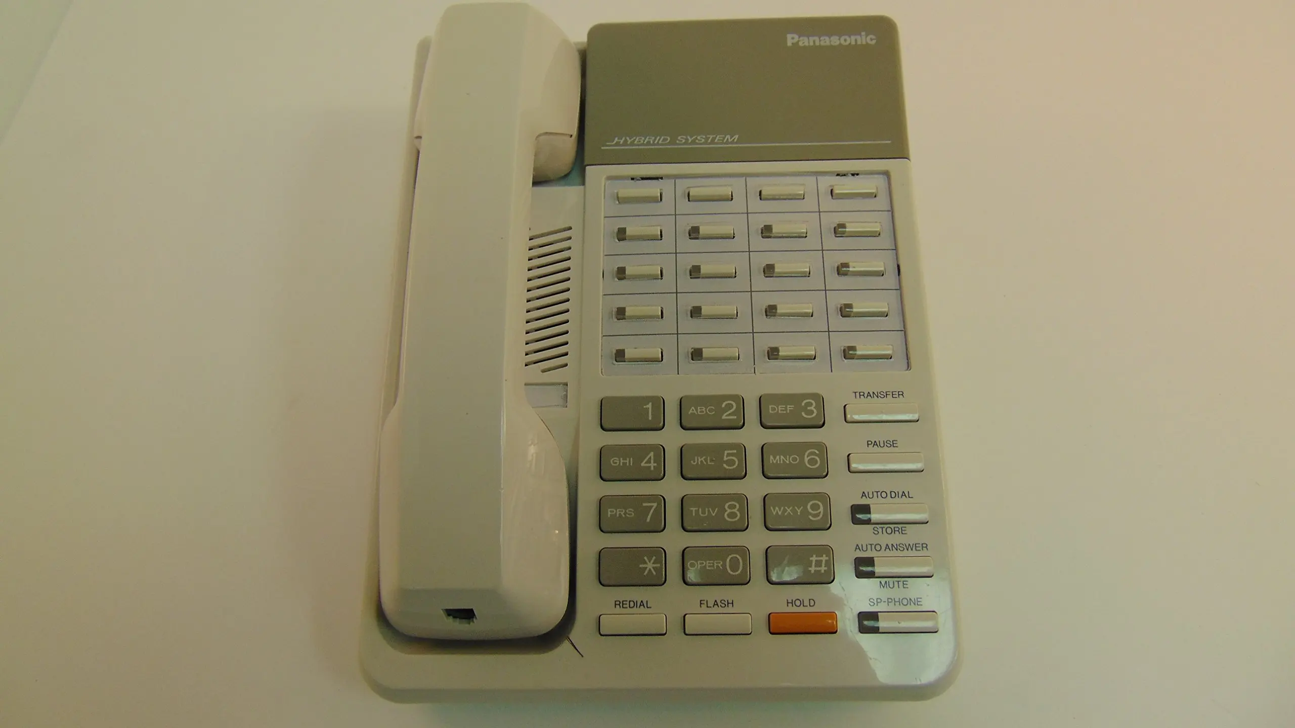 Get Quotations · Panasonic KX-T7020 12 CO Line Proprietary Telephone for  Electronic Modular Switching System, White