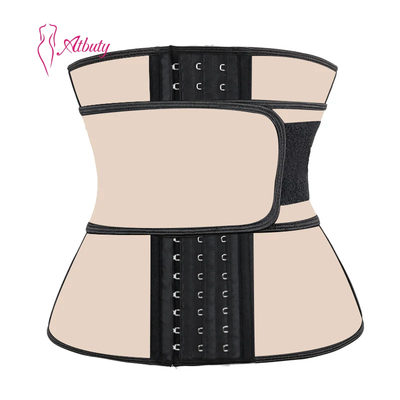 

ATBUTY Adjustable Steel Bone Corset Waist Trainer Plus Size, As shown