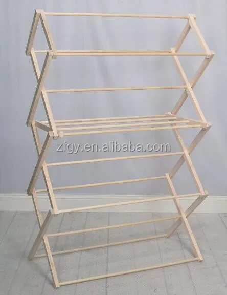 Folding Wooden Clothes Drying Rack Buy Clothes Drying Rack Wooden   HTB1gtGeNXXXXXXJXpXXq6xXFXXXU 