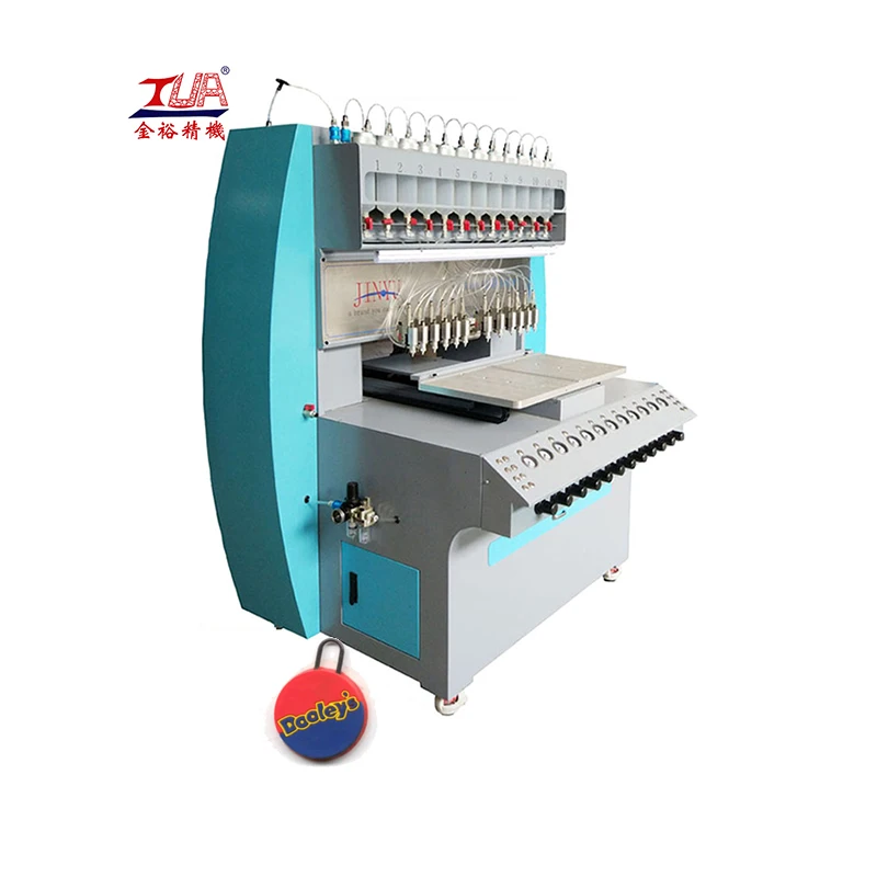 pvc rubber label making dispenser machine