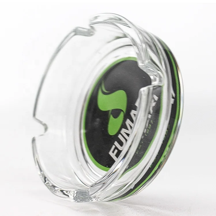 Cheap Glass Ashtrays Wholesale Personalized Custom Logo Ashtray Glass