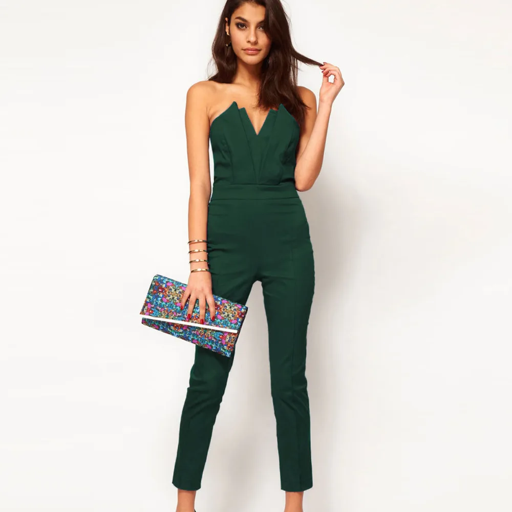 low cleavage jumpsuit