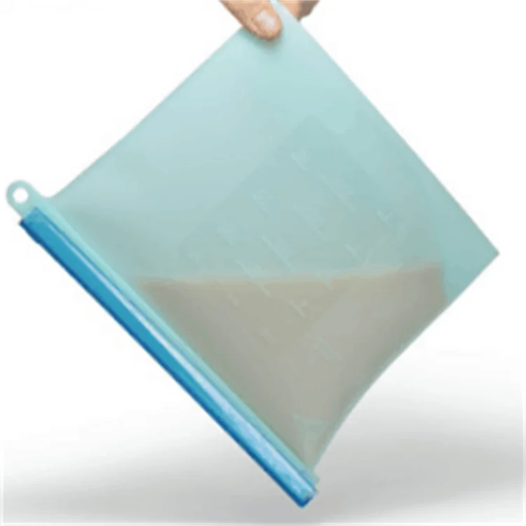 

1.5L Hot Sales Reusable Eco-friendly Silicone Food Storage Bag