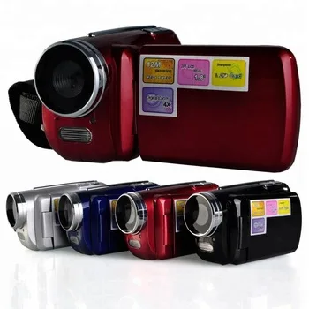 

12MP 720P HD Digital Video Camera with 4 x Digital Zoom 1.8 LCD Screen Mini DV Digital Camcorder LED Flash Lights
