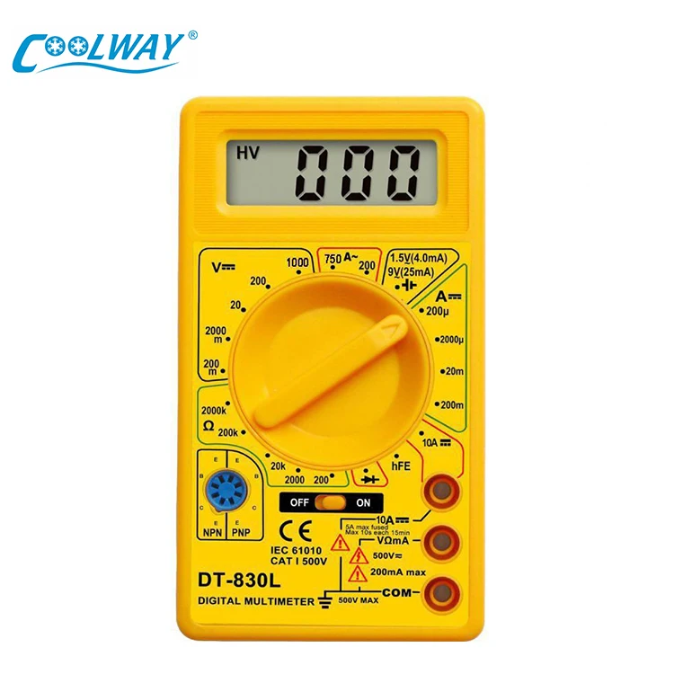 China Factory High Quality Electronic Tester AC/DC CLAMP Meter TD266 1000A