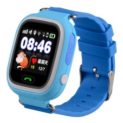

Children smart watch phone smartwatch q90 kids gps watch_HL1183, Blue red yellow