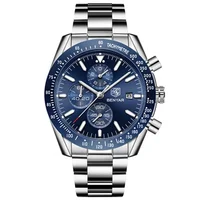 

BENYAR 2019 New Men Watch Business Full Steel Quartz Top Brand Luxury Casual Waterproof Sports Male Wristwatch Relogio Masculino