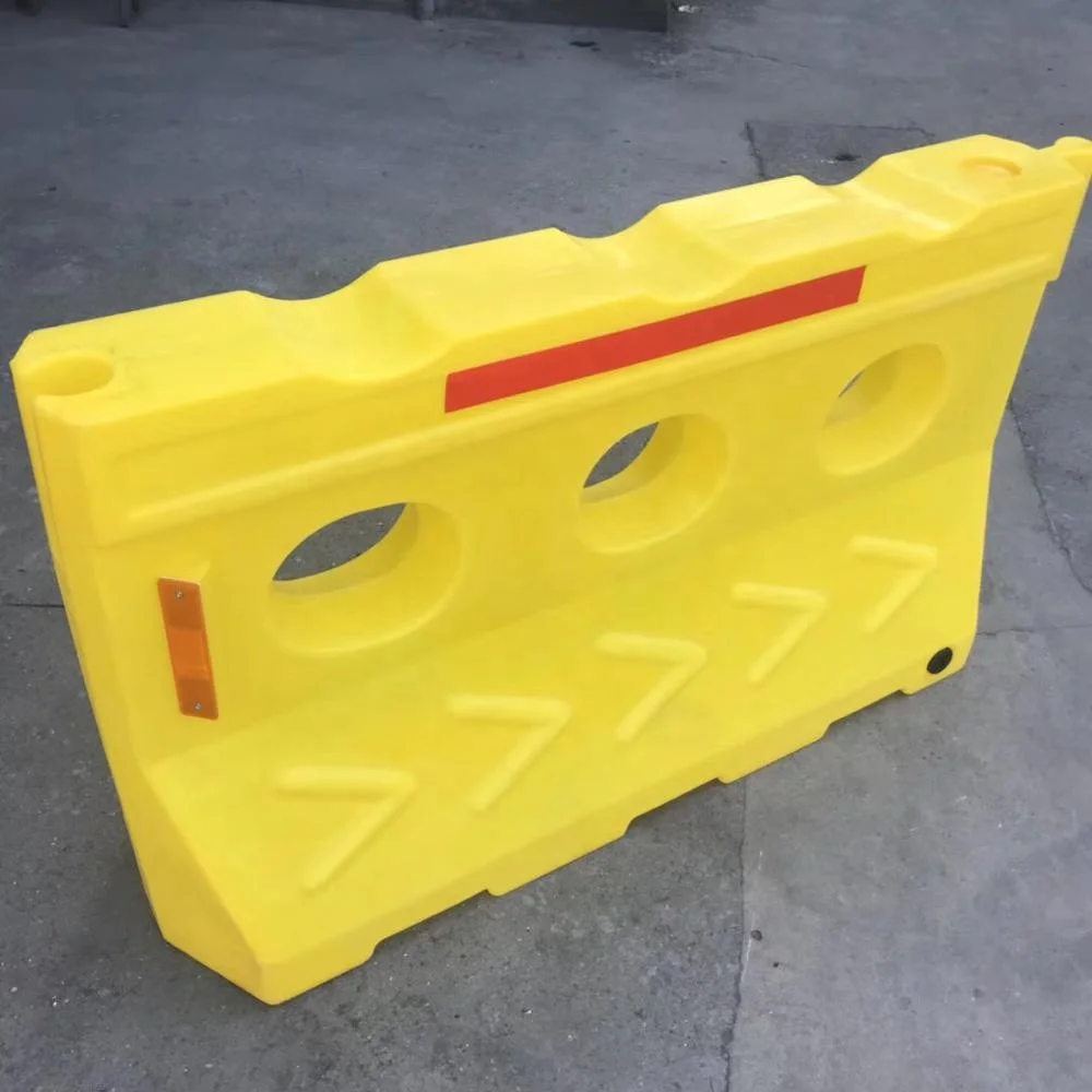 200cm Long Plastic Water Filled Road Barriers for Effective Traffic