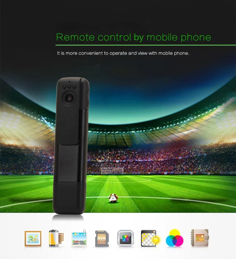 Cellphone App Remote Control Hidden Camera With 170 Degree Wide Angle Buy Remote Control