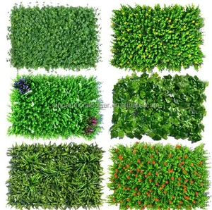 Image of High Quality Green Wall Artificial Leaf Wall For Decoration
