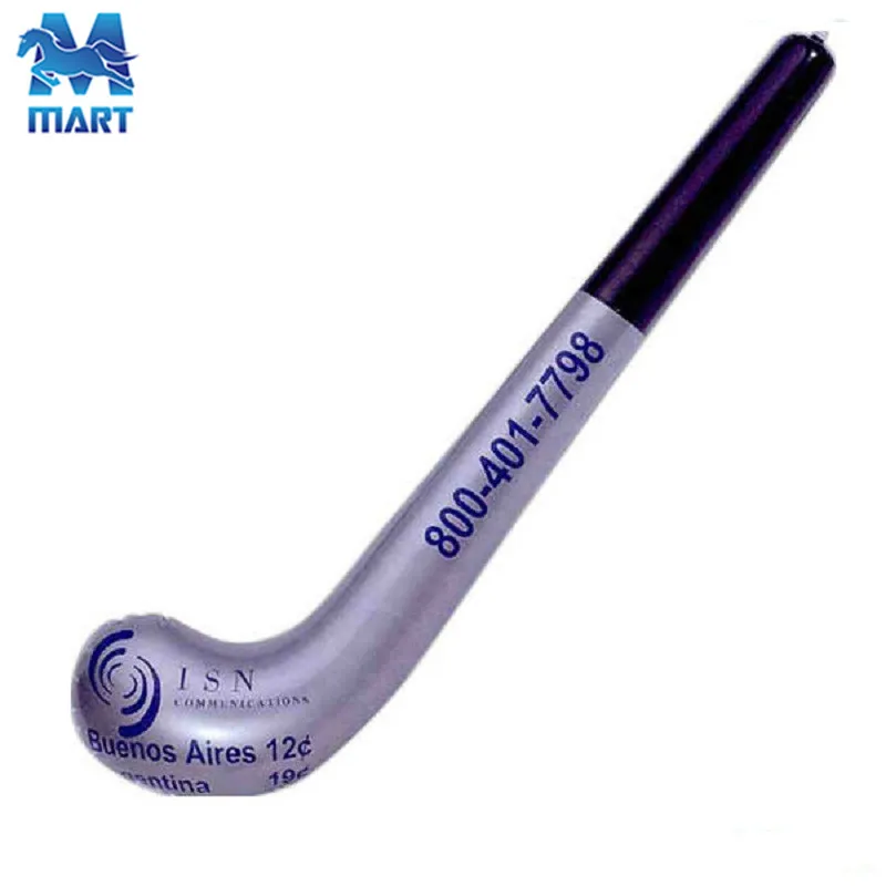 Customized Inflatable Hockey Stick,Pvc Inflatable Stick Toy,Inflatable