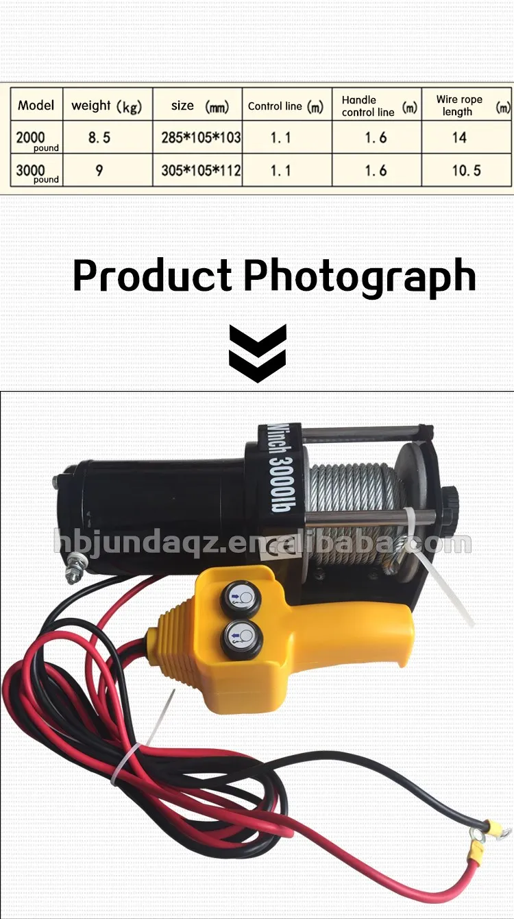 Hot sale DC motor 24V 12 V 3000LBS electric capstan winches used for building, View capstan