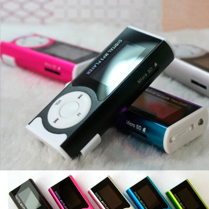 2016 New Arrival Hot Sale Mini Clip Mp3 Music Player FM Radio Sport Mp3 TF Card