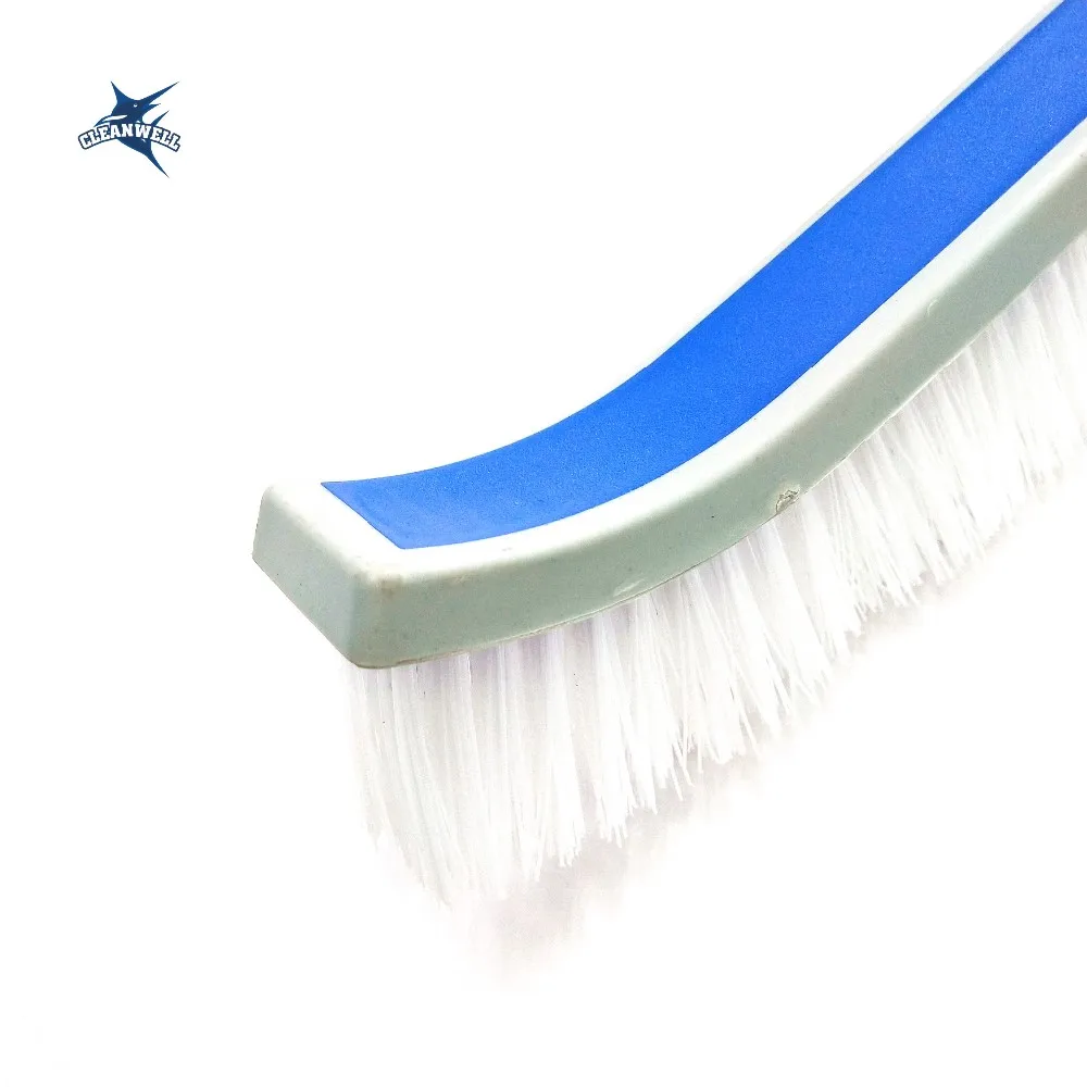 Cleanwell 18" Injection Soft Bristles,Rubber Bumper Aboveground And