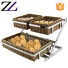 Buffet catering food grade woven food serving decorate wedding biodegradable bread rattan storage african moroccan baskets sale