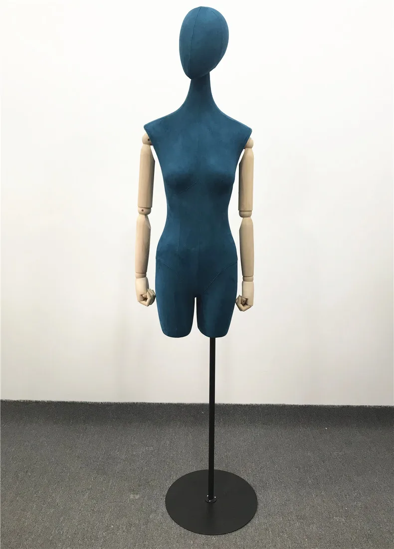 Full Body Mannequin with Head, Fashion Torso