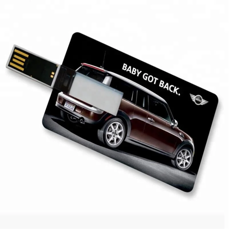 

free sample factory custom logo usb 2.0 32gb credit card usb flash drive