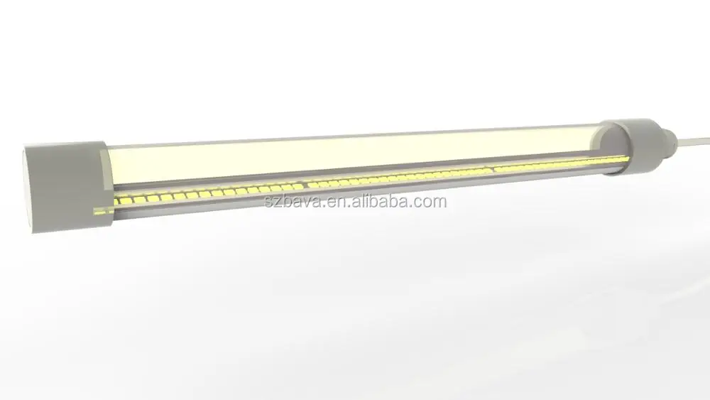 Pink light IP65 1200mm 18W t8 freezer led tube for fresh meat