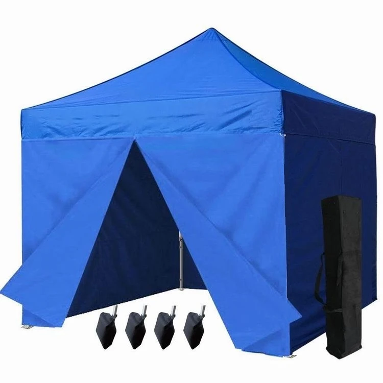 10 X Ez Pop Up Canopy Tent Blue Outdoor Party Commercial 10 X Ez Pop Up Canopy Tent Blue