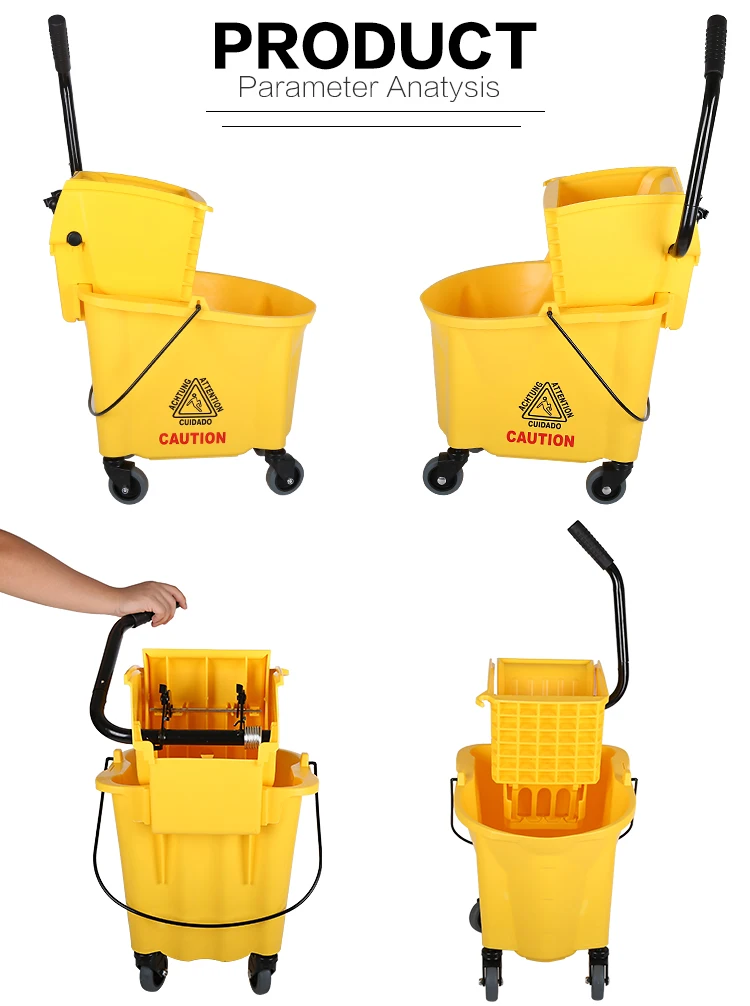 Types Of Cheap Plastic Buckets With Handles Small Mop Bucket With