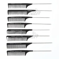 

VMAE High Quality Professional Carbon Tail Brushes Customized Logo Fiber Rat Tail Combs