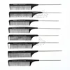 VMAE High Quality Professional Carbon Tail Brushes Customized Logo Fiber Rat Tail Combs