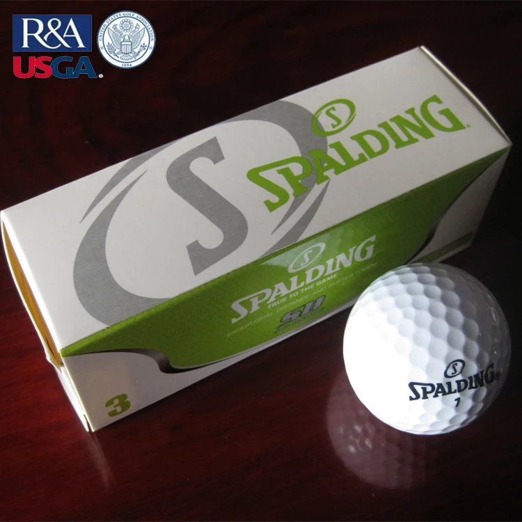 
80-90 Hardness Two Piece white golf Ball bulk ball 