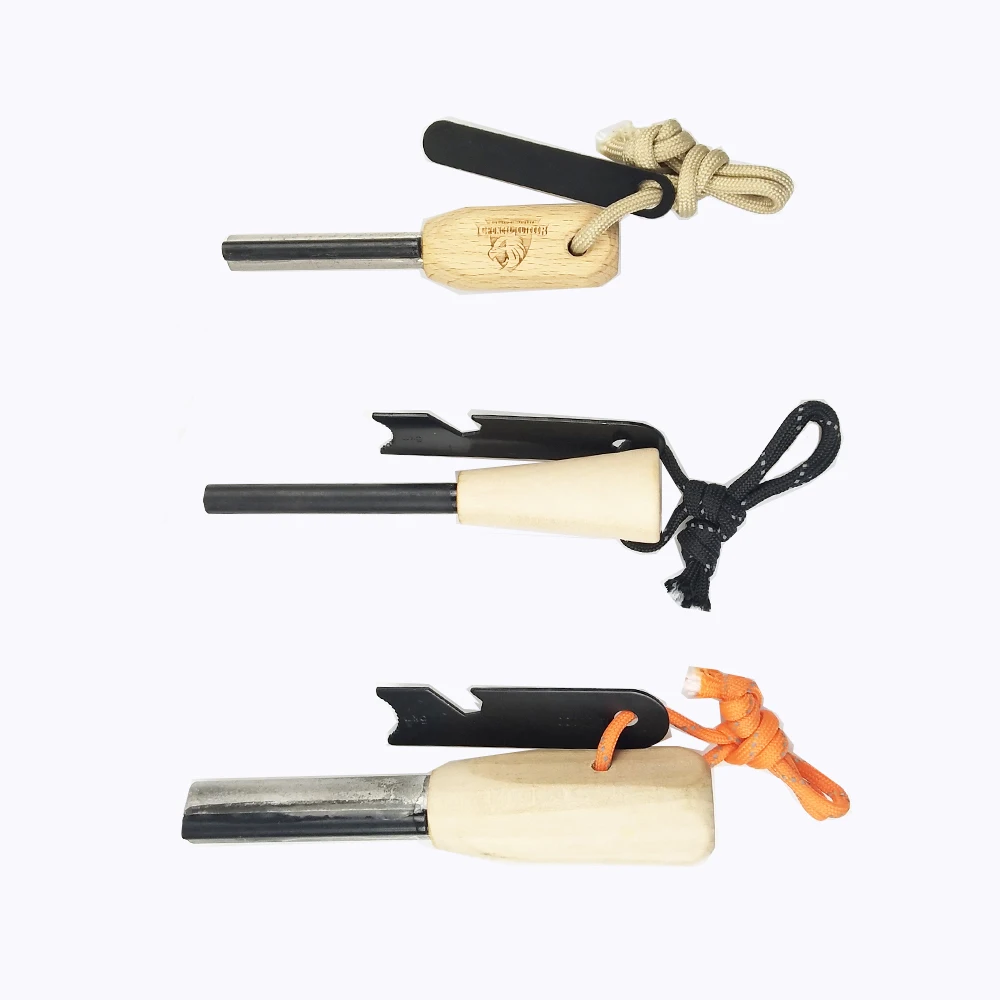 Custom Travel Accessories Survival Firestarter For Outdoor Camping