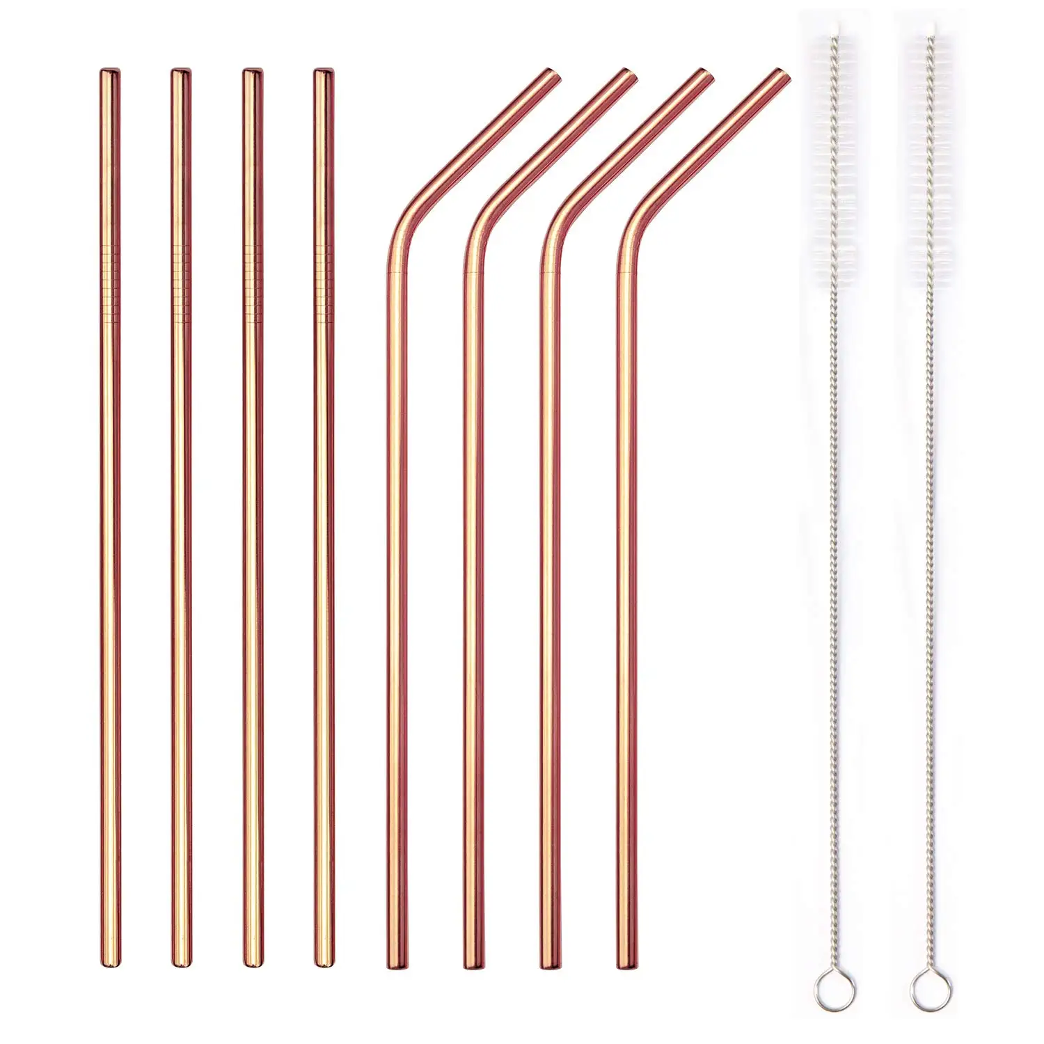 

Food Grade Metal 6mm 8mm 12mm Gold Hot Drink Colorful Stainless Steel Straw, Silver/gold/rose gold/blue/purple/black/rainbow