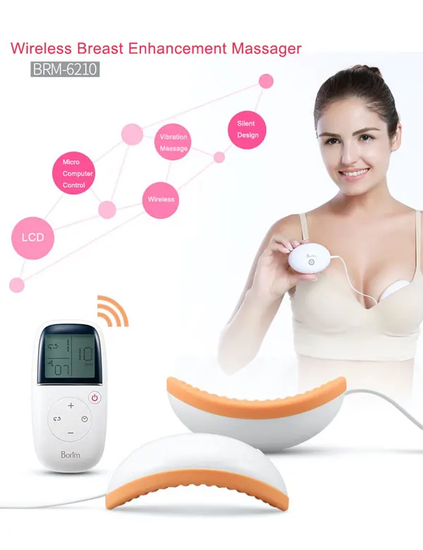Borim Wireless Effective Electric Vibrating Breast Enlargement Bra Sexy Breast Massager Buy