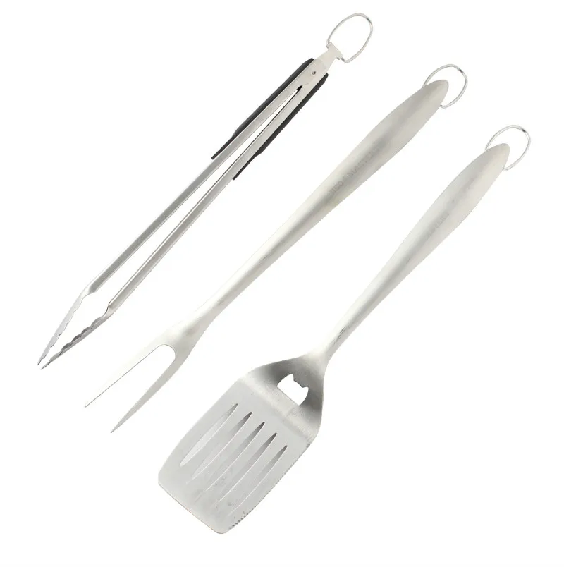 

High Quality Stainless Steel 3 PCS BBQ Tools Set, Barbecue Tools Set, BBQ Grill Tools Set with Window Box