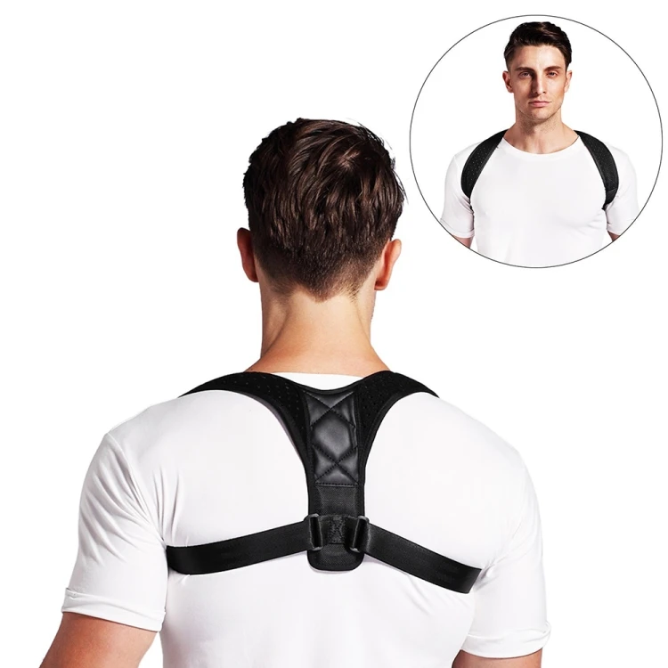 

NEW drop shipping Adjustable Brace high quality Belt Back Posture Corrector with breathable and adjustment strap