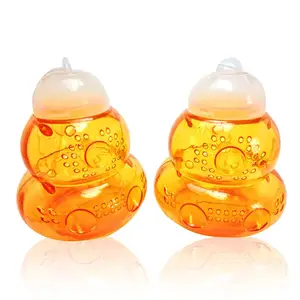 Image of Updated Plastic Non-toxic Wasp Trap, No Chemicals - Trap Bee fruit Fly