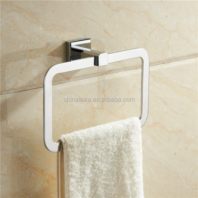 
2018 Hot Sale Home Decorative Brass Chrome Plated Bathroom Hand Towel Ring Holder For bathroom Decor 