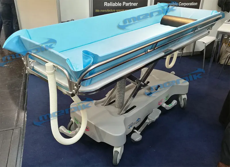 Manufacture Hydraulic Stretcher Table Patient Medical Hospital Bath