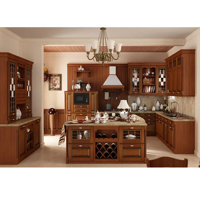 The Best Choice European Standard Clical Solid Wood Kitchen The Best Choice European Standard Clical Solid Wood Kitchen