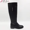 Winter beautiful Ladies Leather Long High Heel Working Boots for Women Daily Wear Shoes