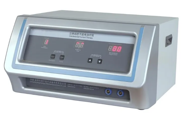 Interferential current therapy machine