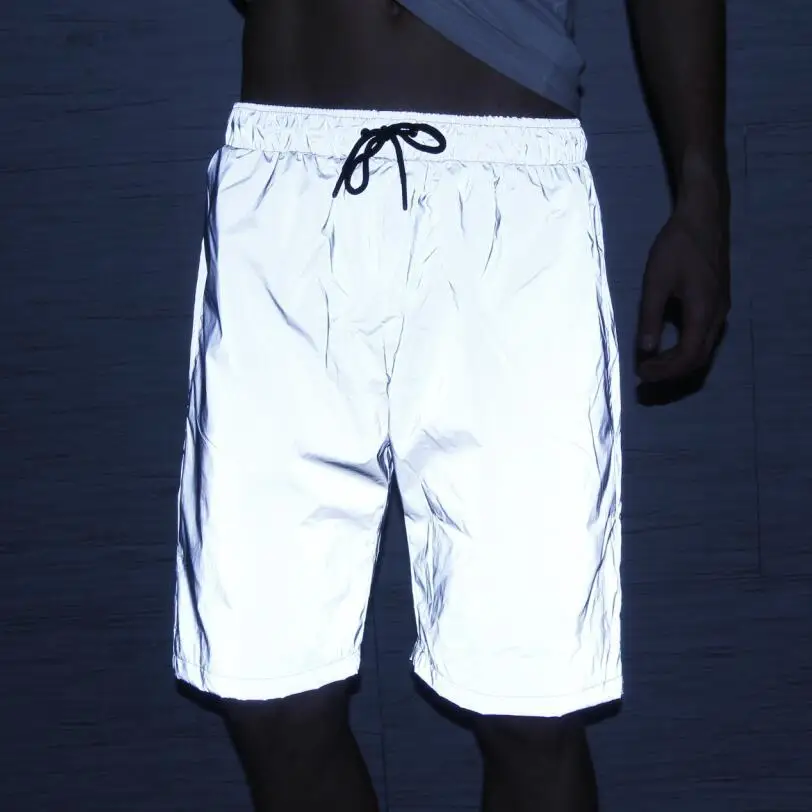 

Custom wholesale mens sport night running shorts causal reflective gym shorts, As picture