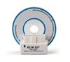B02- 25K80 program white colour Bluetooth 2.0 OBD II Diagnostic Tool Code Reader ELM327 OBD2 work for Android /Windows