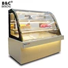 Single Arc Cake Chiller Showcase Glass Cooling Showcase Bakery Cake Display Showcases