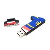 4GB 8GB 16GB PVC Malaysia flag USB 2.0 Flash Memory Stick Pen Drive Storage Thumb Disk Key USB