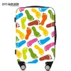 ABS/PC 16"/20"/24" luggage colorful trolley case travel bags with aircraft wheels